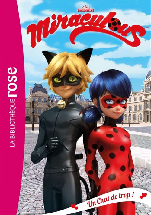 ebook cover of Miraculous 02 - Un Chat de trop !, by Collectif