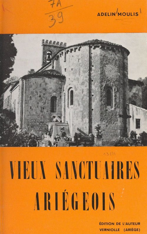 Couverture ebook de Vieux sanctuaires ariégeois, de Adelin Moulis