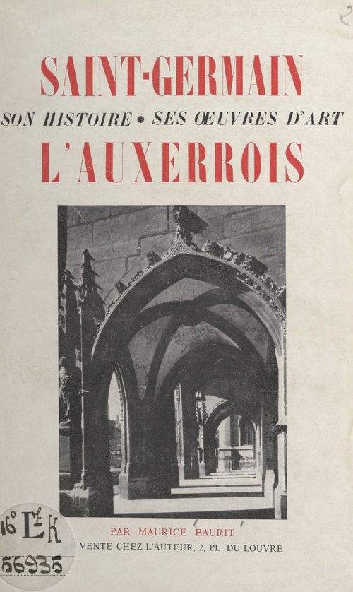 Couverture ebook de Saint-Germain l'Auxerrois, de Maurice Baurit