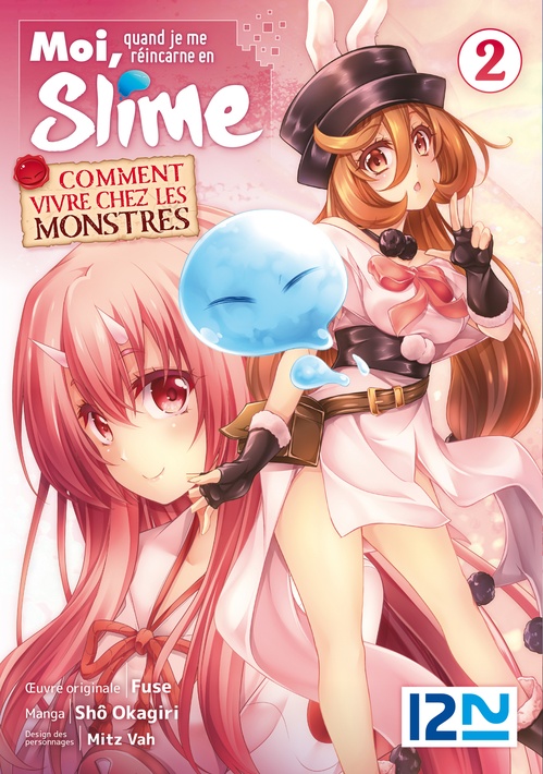 ebook cover of Moi, quand je me réincarne en slime - Comment vivre chez les monstres - Tome 2, by Fuse, Mtz vah, Shou Okagiri