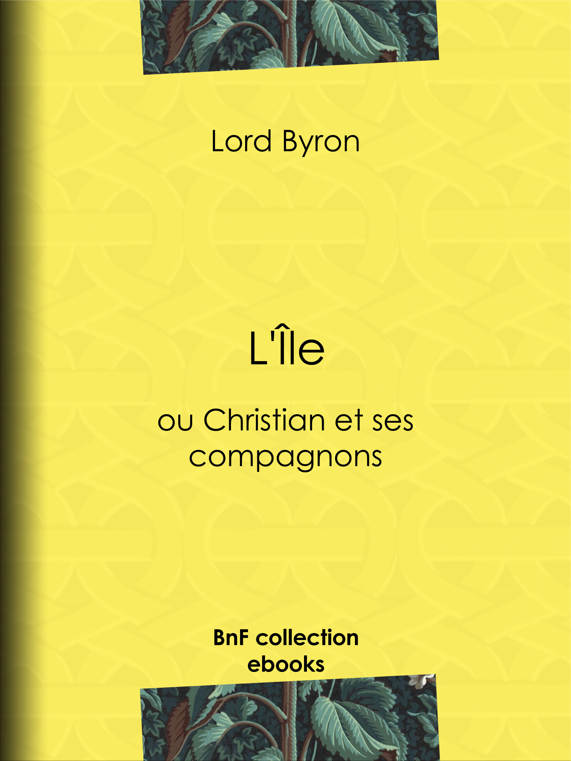 Couverture ebook de L'Île, de Benjamin Laroche, Lord Byron