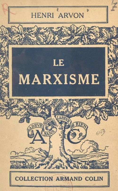 Couverture ebook de Le marxisme, de Henri Arvon