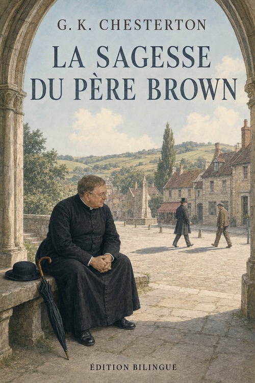 ebook cover of La Sagesse du Père Brown, by Gilbert Keith Chesterton