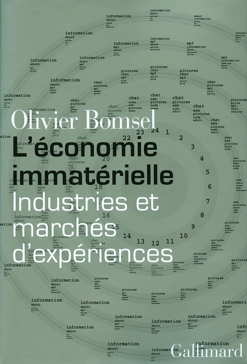 ebook cover of L'économie immatérielle, by Olivier Bomsel