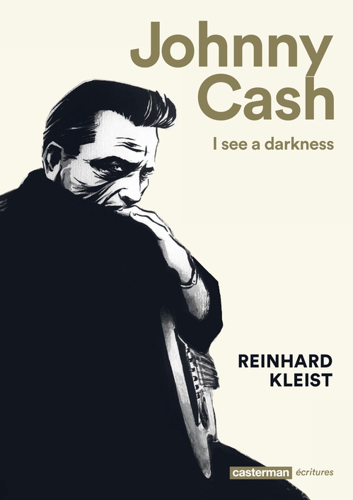 Couverture ebook de Johnny Cash. I see a darkness, de Reinhard Kleist