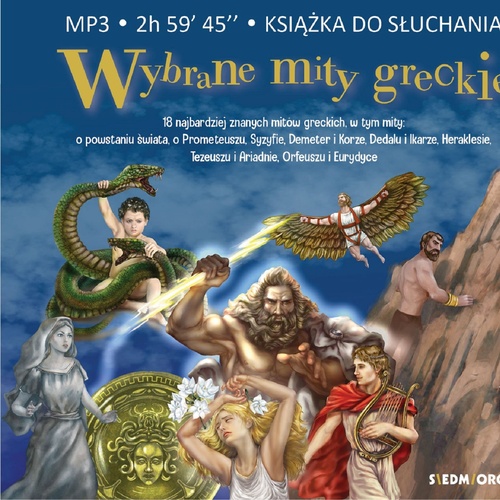 audiobook cover of Wybrane mity greckie, by Tamara Michalowska