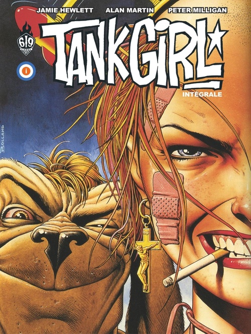 ebook cover of Tank Girl - Intégrale, by Alan Martin, Peter Milligan, Jamie Hewlett