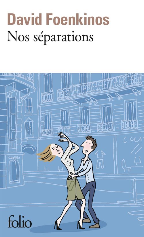 ebook cover of Nos séparations, by David Foenkinos