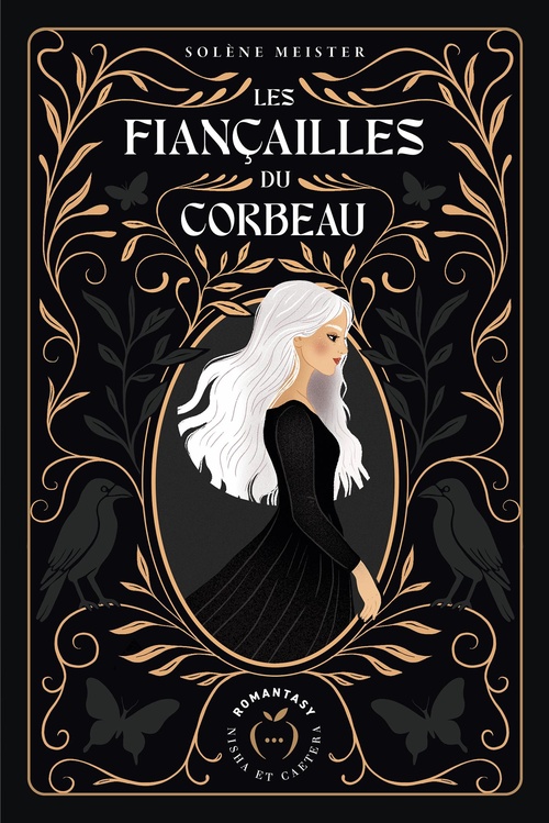 Couverture ebook de Les fiançailles du corbeau, de Solène Meister