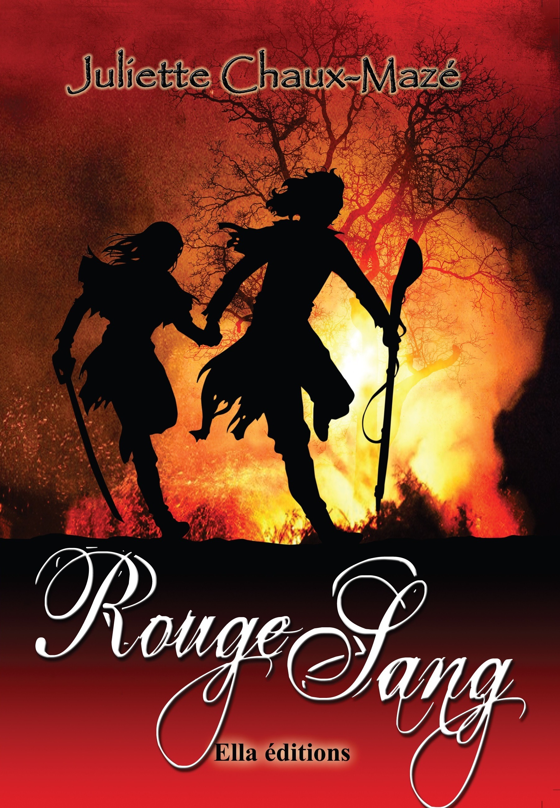 ebook cover of Rouge sang, by Juliette Chaux-Maze