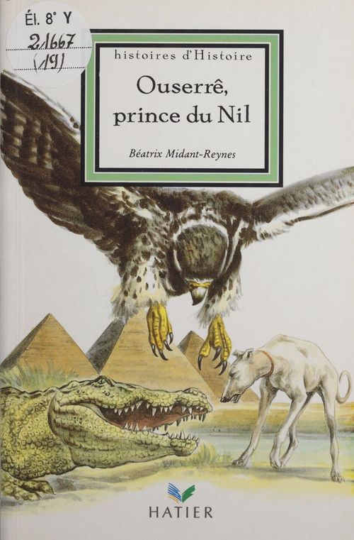Couverture ebook de Ouserrê, prince du Nil, de Beatrix Midant-Reynes