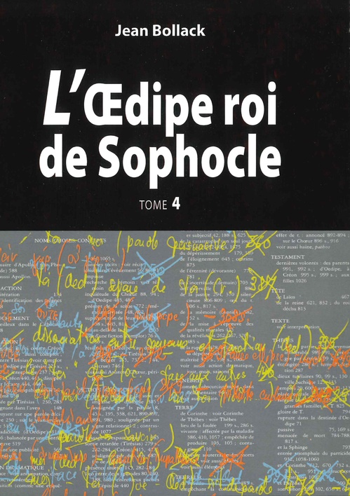 Couverture ebook de L´OEdipe Roi de Sophocle. Tome 4, de Jean Bollack