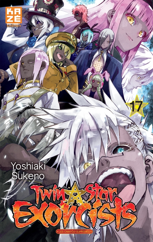 Couverture ebook de Twin Star Exorcists T17, de Yoshiaki Sukeno