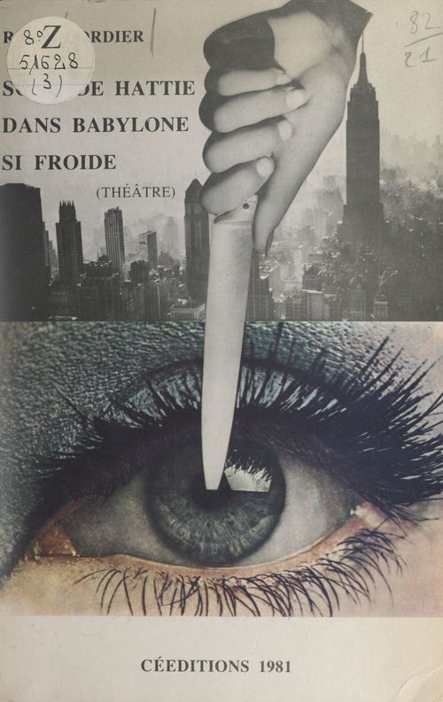 ebook cover of Song de Hattie dans Babylone si froide, by Robert Cordier