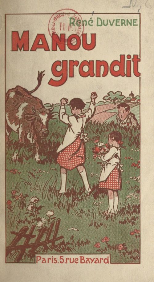 ebook cover of Manou grandit, by Rene Duverne