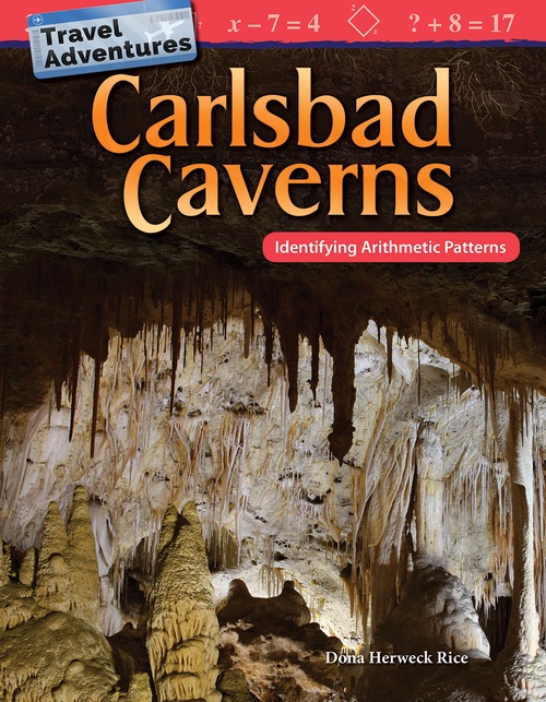 ebook cover of Travel Adventures: Carlsbad Caverns, by Dona Herweck Rice