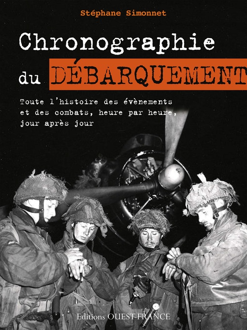 Couverture ebook de Chronographie du débarquement, de Stéphane Simonnet