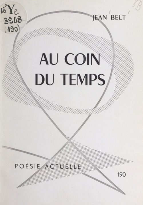 ebook cover of Au coin du temps, by Jean Belt