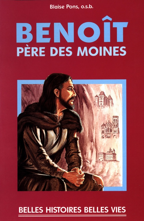 Couverture ebook de Saint Benoît, de Blaise Pons