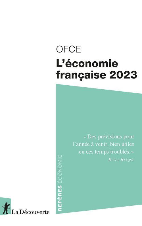 Couverture ebook de L'économie française 2023, de OFCE (Observatoire français des conjonctures économiques)