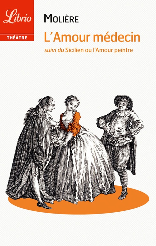 Couverture ebook de L'Amour médecin, de Molière