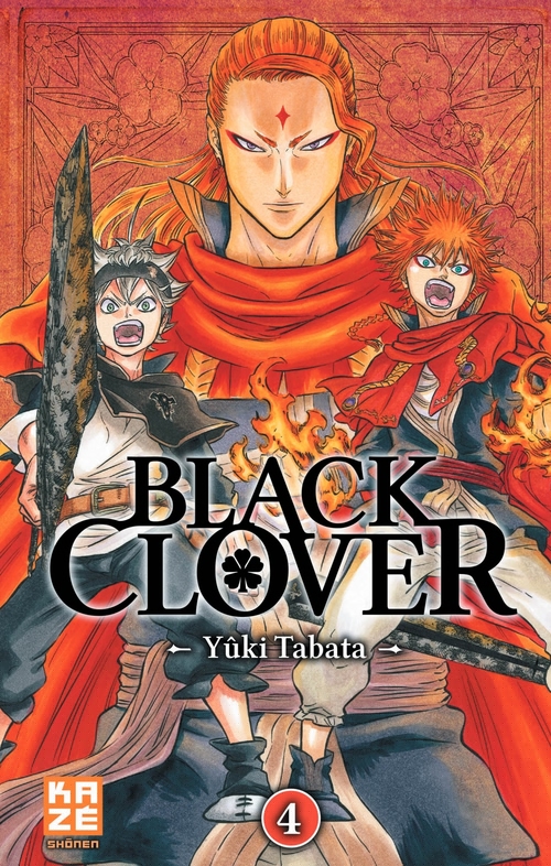Couverture ebook de Black Clover T04, de Yuki Tabata