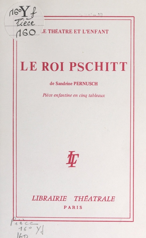 Couverture ebook de Le roi Pschitt, de Sandrine Pernusch