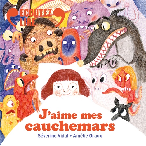 audiobook cover of J'aime mes cauchemars, by Séverine Vidal