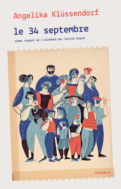 ebook cover of Le 34 septembre, by Angelika Klüssendorf