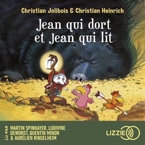 audiobook cover of Les P'tites Poules - Tome 7 Jean qui dort et Jean qui lit, by Christian Jolibois, Christian Heinrich