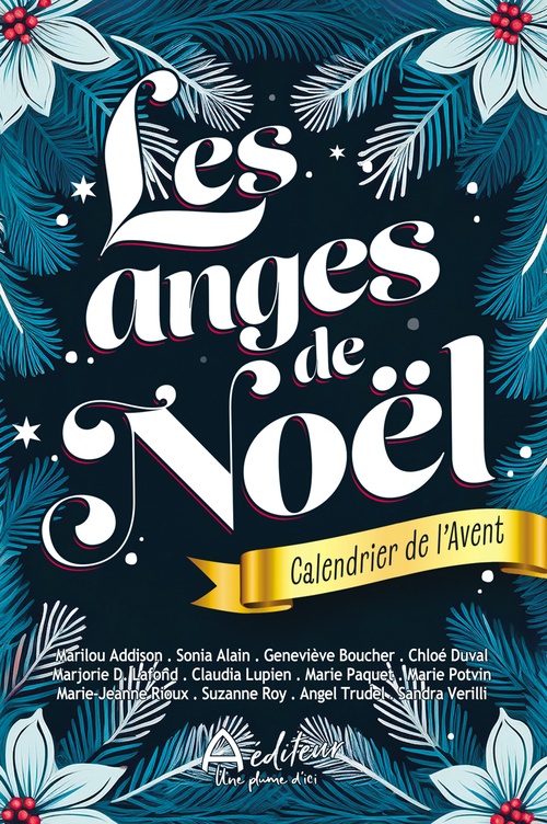 Couverture ebook de Les anges de Noël, de Collectif