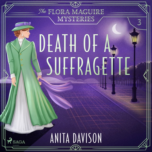 Couverture audiobook de Death of a Suffragette: a fast-paced historical cosy mystery series, de Anita Davison