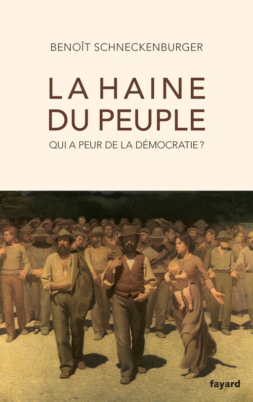 Couverture ebook de La haine du peuple, de Benoît Schneckenburger