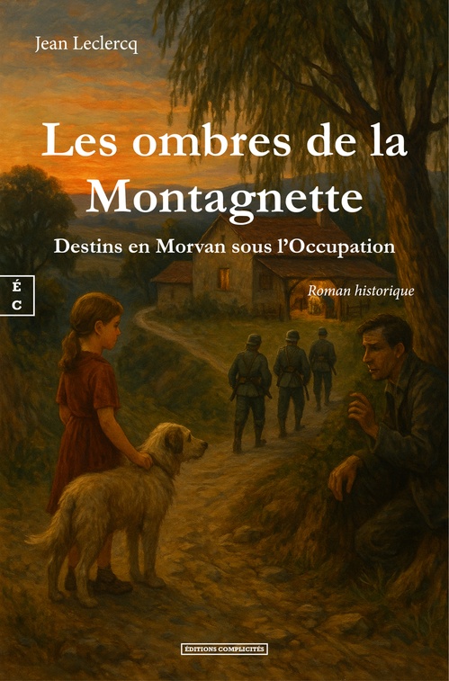 Couverture ebook de Les ombres de la Montagnette, de Jean Leclercq