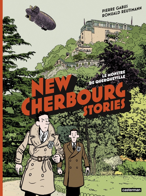 ebook cover of New Cherbourg Stories (Tome 1) - Le Monstre de Querqueville, by Pierre Gabus, Romuald Reutimann