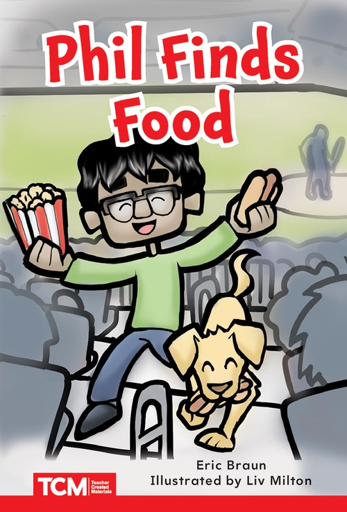 ebook cover of Phil Finds Food, by Eric Braun