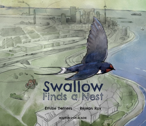 ebook cover of Swallow Finds a Nest, by Emilie Demers, Rejean Roy