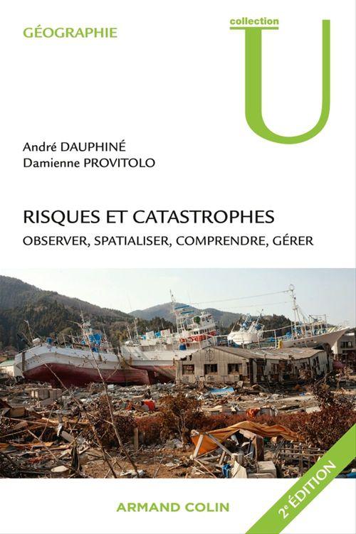ebook cover of Risques et catastrophes, by André Dauphiné, Damienne Provitolo