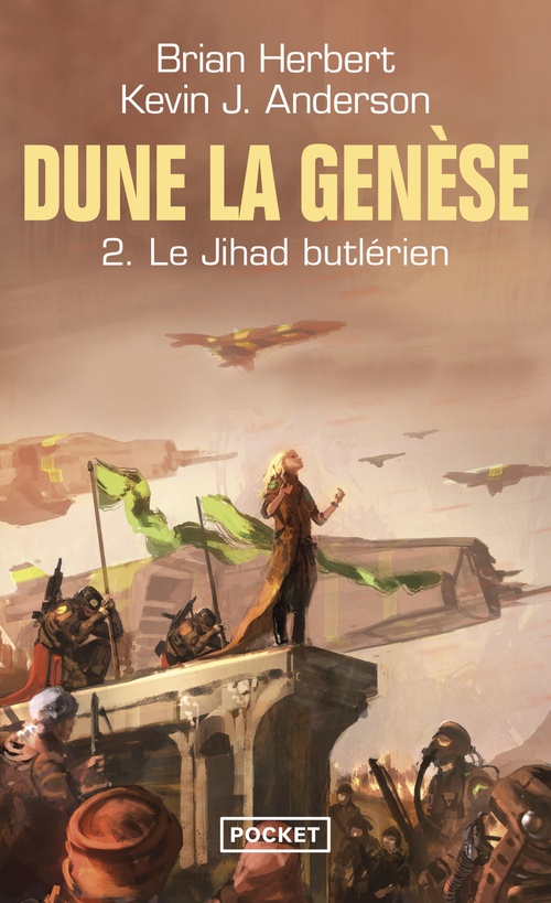 ebook cover of Dune la genèse - Tome 2 Le Jihad butlérien, by Brian Herbert, Kevin J. Anderson