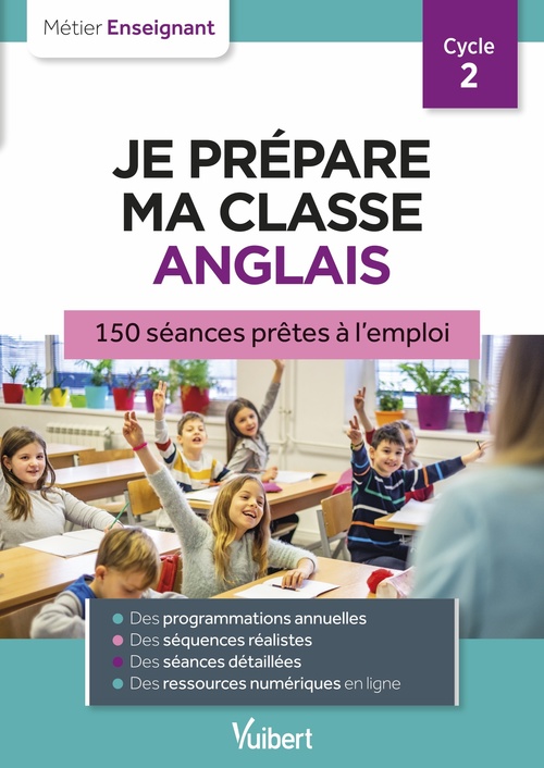 ebook cover of Professeur des écoles - Je prépare ma classe d'anglais - Cycle 2, by Bertrand VITTECOQ, Mikael GEHER-JOLY