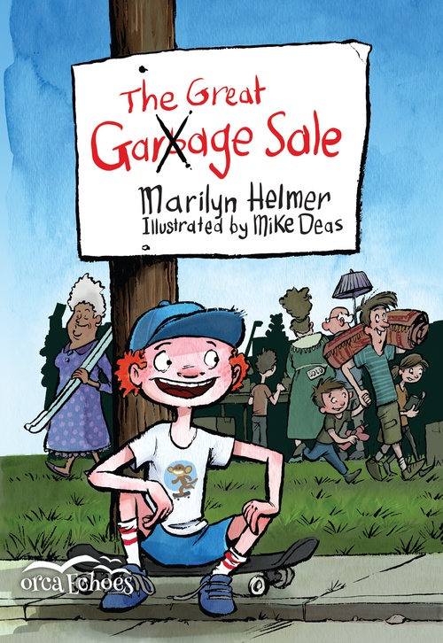 ebook cover of The Great Garage Sale, by Marilyn Helmer
