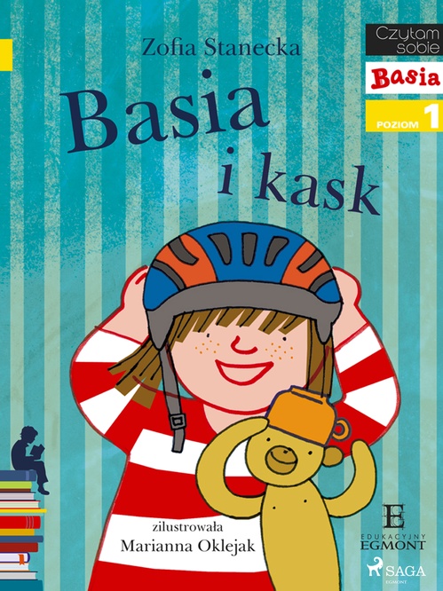 Couverture ebook de Basia i Kask, de Zofia Stanecka