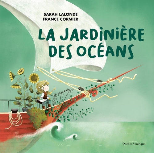 ebook cover of La Jardinière des océans, by Sarah Lalonde