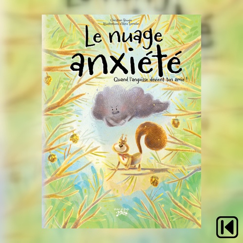 Couverture audiobook de Le nuage anxiété, de Christian Bougie