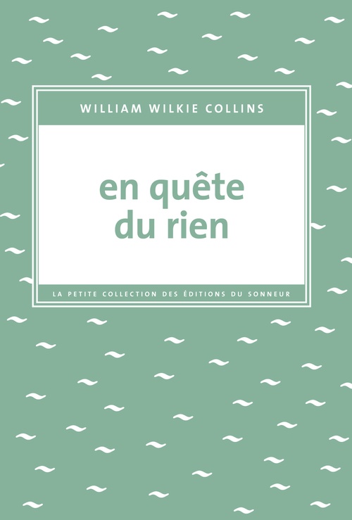 ebook cover of En quête du rien, by Wilkie Collins