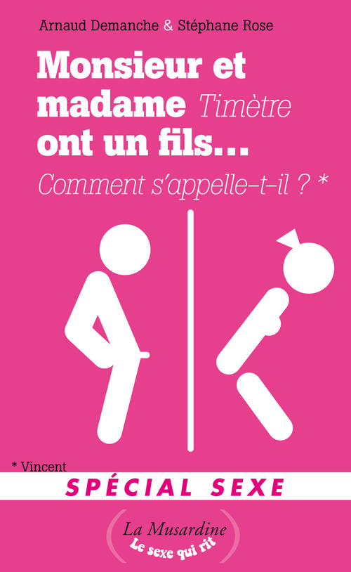 Couverture ebook de Monsieur et Madame Timètre ont un fils. Comment s'appelle-t-il? 200 Monsieur et Madame Spécial Sexe, de Stéphane Rose
