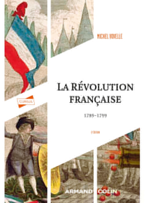 Couverture ebook de La Révolution française 1789-1799 - 3e éd., de Michel Vovelle