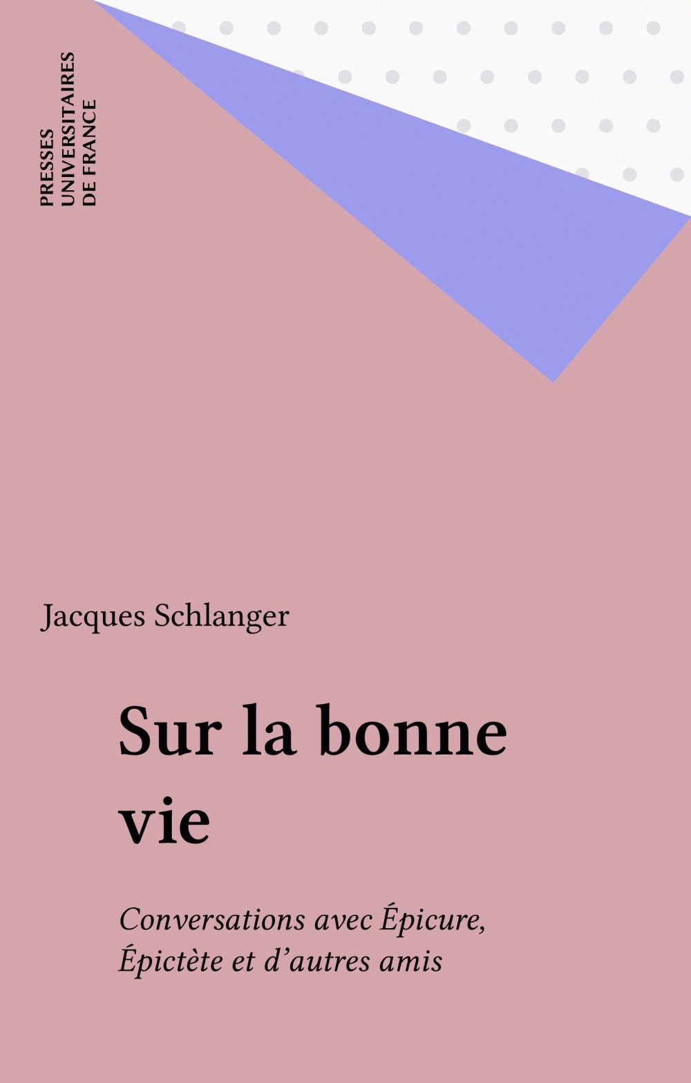 Couverture ebook de Sur la bonne vie, de Jacques Schlanger