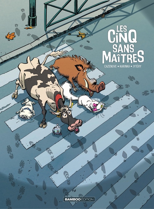 ebook cover of Les 5 sans maitres - Tome 1, by Christophe Cazenove, Karinka, Jytéry