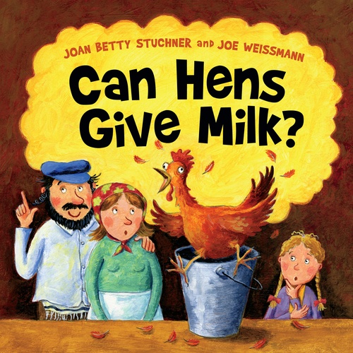 Couverture ebook de Can Hens Give Milk?, de Joan Stuchner